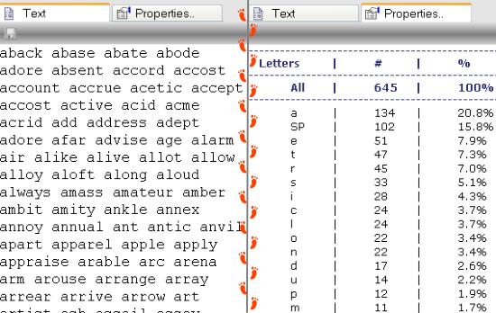 Lesson Editor. Personal typing exercises creation