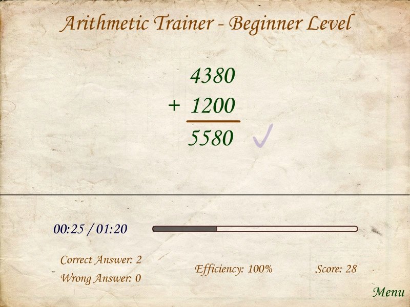 Arithmetic Trainer