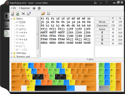 Typing Lesson Editor