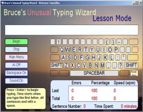 Bruce's Unusual Typing Wizard screenshot 3