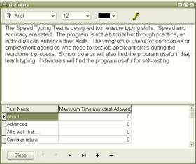 typing test wpm kph